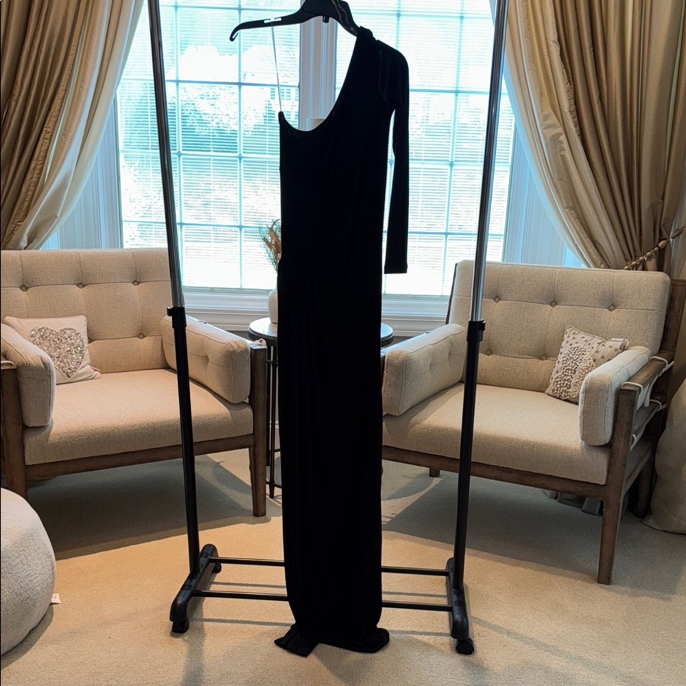 RACHEL PALLY Elegant Black Single Sleeve Dress Size M